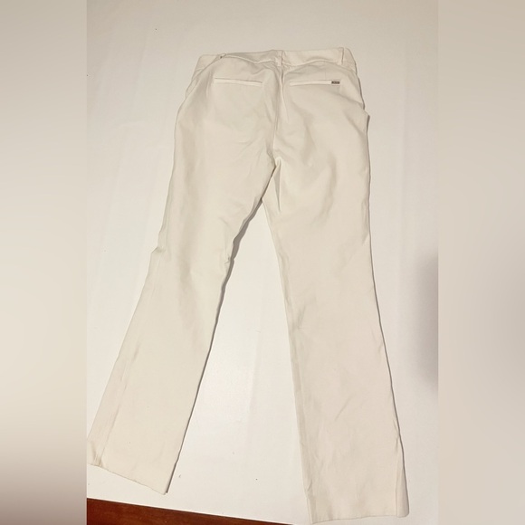 white house black market the slim fit white pants size 8 - Picture 2 of 5